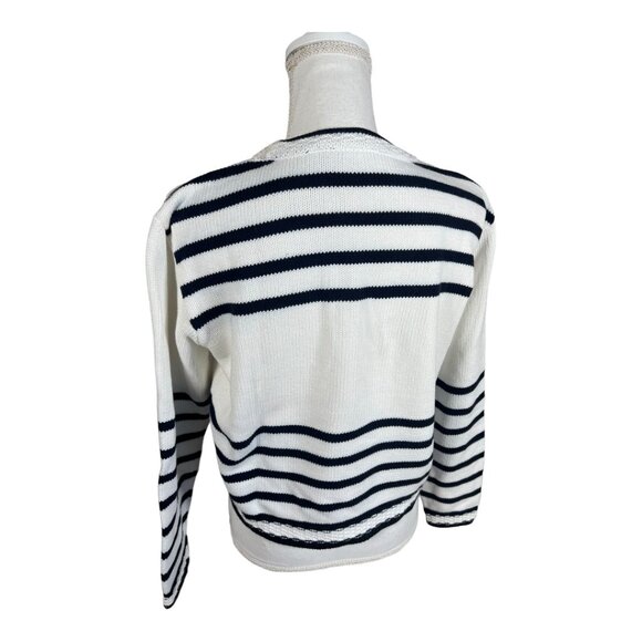 Liz Claiborne Nautical Star Sweater - Picture 2 of 7